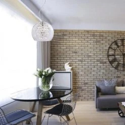 Promo 🎁 Patriot Lighting® Loretta Chrome 1-Light Pendant 🔥 -Patriot Light Store 351 8375 IU