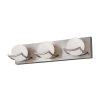 Budget ⭐ Patriot Lighting® Trevor Satin Nickel 3-Light Vanity Light ⭐ 2 Budget ⭐ Patriot Lighting® Trevor Satin Nickel 3-Light Vanity Light ⭐ -Patriot Light Store 351 8377 P