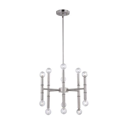 Best Sale 🤩 Patriot Lighting® Kadence 12-Light Satin Nickel Chandelier ✔️ 3 Best Sale 🤩 Patriot Lighting® Kadence 12-Light Satin Nickel Chandelier ✔️