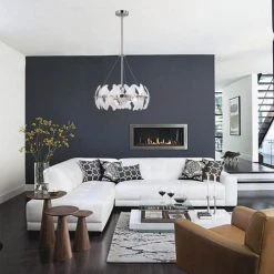 Best reviews of 🔥 Patriot Lighting® Elegant Home Fayola Satin Nickel 3-Light Pendant ⭐ -Patriot Light Store 351 8383 IU