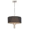 Outlet ⌛ Patriot Lighting® Hedeon Brushed Nickel 3-Light Pendant ⭐ -Patriot Light Store 351 8655 P