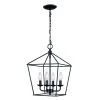 Cheap 👏 Patriot Lighting® Hugh Black 4-Light Pendant ⌛ 1 Cheap 👏 Patriot Lighting® Hugh Black 4-Light Pendant ⌛ -Patriot Light Store 351 8664 1
