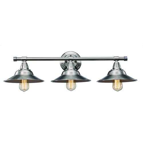 Best reviews of 🛒 Patriot Lighting® Denzel Brushed Nickel 3-Light Vanity Light 😉 3 Best reviews of 🛒 Patriot Lighting® Denzel Brushed Nickel 3-Light Vanity Light 😉