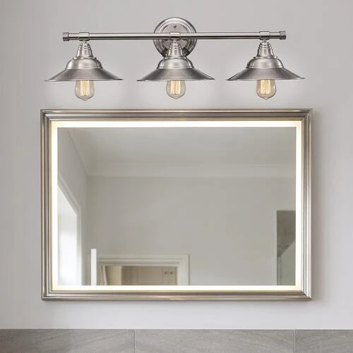 Best reviews of 🛒 Patriot Lighting® Denzel Brushed Nickel 3-Light Vanity Light 😉 5 Best reviews of 🛒 Patriot Lighting® Denzel Brushed Nickel 3-Light Vanity Light 😉 - Image 3