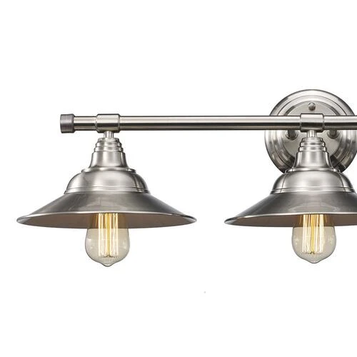 Best reviews of 🛒 Patriot Lighting® Denzel Brushed Nickel 3-Light Vanity Light 😉 4 Best reviews of 🛒 Patriot Lighting® Denzel Brushed Nickel 3-Light Vanity Light 😉 - Image 2