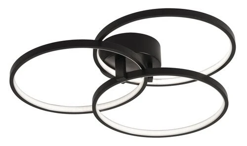 New 🤩 Patriot Lighting® Cirillo Black Integrated LED Flush Mount Ceiling Light 👏 3 New 🤩 Patriot Lighting® Cirillo Black Integrated LED Flush Mount Ceiling Light 👏