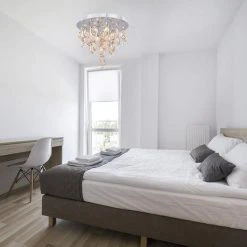 Best Sale 💯 Patriot Lighting® Elegant Home Raina Chrome & Copper 4-Light Flush Mount Ceiling Light 💯 7 Best Sale 💯 Patriot Lighting® Elegant Home Raina Chrome & Copper 4-Light Flush Mount Ceiling Light 💯 -Patriot Light Store 351 9133 IU