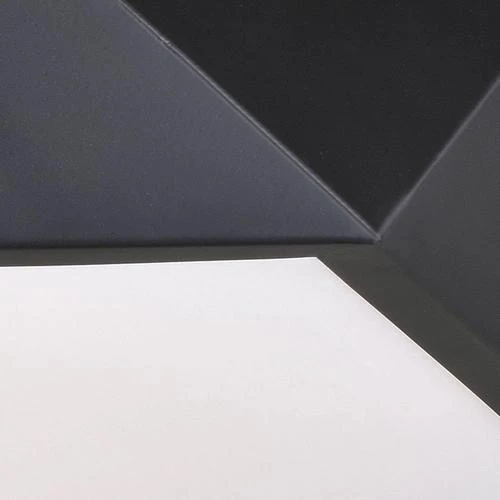 Hot Sale ⭐ Patriot Lighting® Pascal Black Integrated LED Flush Mount Ceiling Light ✨ 4 Hot Sale ⭐ Patriot Lighting® Pascal Black Integrated LED Flush Mount Ceiling Light ✨ - Image 2