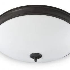 Coupon 🛒 Patriot Lighting® Legend Bronze Integrated LED Flush Mount Ceiling Light 🌟