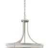 Discount ❤️ Patriot Lighting® Tanner Satin Nickel LED Pendant 🔥 -Patriot Light Store 351 9143