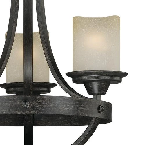 Best Pirce 🛒 Patriot Lighting® Lancaster 3-Light Black Walnut Chandelier ❤️ 4 Best Pirce 🛒 Patriot Lighting® Lancaster 3-Light Black Walnut Chandelier ❤️ - Image 2