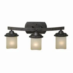 Top 10 🔔 Patriot Lighting® Lancaster Black Walnut 3-Light Vanity Light 👏