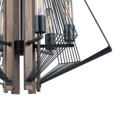 Best Pirce 🎁 Patriot Lighting® Rochester 6-Light Black Iron & Brunished Oak Chandelier 🧨 5 Best Pirce 🎁 Patriot Lighting® Rochester 6-Light Black Iron & Brunished Oak Chandelier 🧨 -Patriot Light Store 351 9587 FG