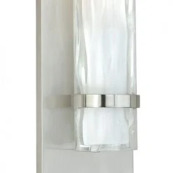 Cheap 🥰 Patriot Lighting® Astoria 1-Light Satin Nickel Indoor Wall Light ⌛ -Patriot Light Store 351 9588 FG