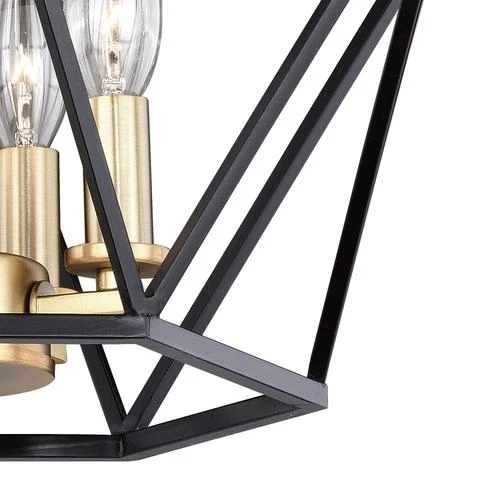 Best Sale 👍 Patriot Lighting® Roma Noble Bronze & Natural Brass 4-Light Semi-Flush Mount Ceiling Light 🧨 4 Best Sale 👍 Patriot Lighting® Roma Noble Bronze & Natural Brass 4-Light Semi-Flush Mount Ceiling Light 🧨 - Image 2