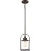Best Sale ⌛ Patriot Lighting® Resto Imperial Bronze 1-Light Mini Pendant ⭐ -Patriot Light Store 351 9838