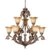 Budget 🥰 Patriot Lighting® Seville 9-Light Aged Bronze Chandelier 🧨 -Patriot Light Store 3510167