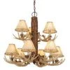 Buy ✨ Patriot Lighting® Lodge 9-Light Noachian Stone Chandelier 🌟 1 Buy ✨ Patriot Lighting® Lodge 9-Light Noachian Stone Chandelier 🌟 -Patriot Light Store 3510218