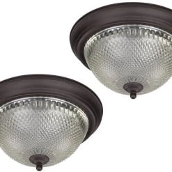 Cheapest 😀 Patriot Lighting® Replacement Glass Shade For Cut Glass Flush Mount ONLY 🌟