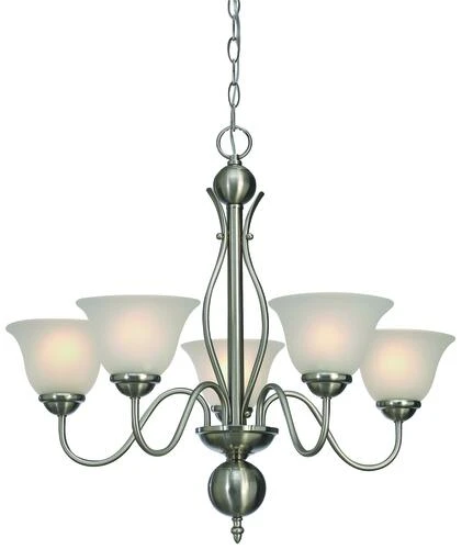 Cheap ⌛ Patriot Lighting® Irelyn 5-Light Brushed Nickel Chandelier 😍 3 Cheap ⌛ Patriot Lighting® Irelyn 5-Light Brushed Nickel Chandelier 😍
