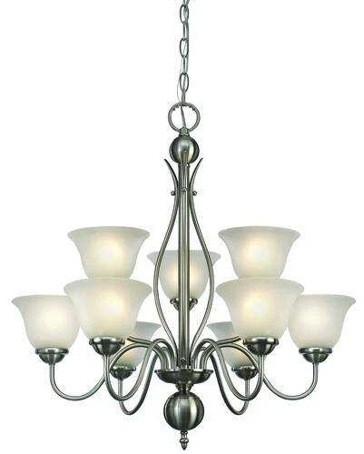 Top 10 ❤️ Patriot Lighting® Irelyn 9-Light Brushed Nickel Chandelier 🧨 3 Top 10 ❤️ Patriot Lighting® Irelyn 9-Light Brushed Nickel Chandelier 🧨