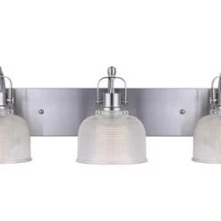 New ✔️ Patriot Lighting® Dynasty Brushed Nickel 3-Light Vanity Light ❤️