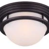 Discount ✨ Patriot Lighting® Justin Oil-Rubbed Bronze 2-Light Flush Mount Ceiling Light 😉 -Patriot Light Store 3514477 IFM366B11ORB M Justin