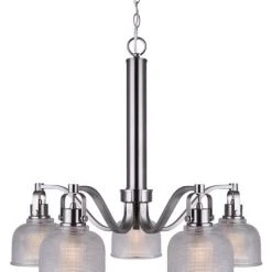 Best deal ✨ Patriot Lighting® Dynasty 5-Light Brushed Nickel Chandelier 😀