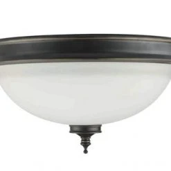 Best Pirce ❤️ Patriot Lighting® Cacie Bronze LED Flush Mount Ceiling Light 2 Pack ⭐ -Patriot Light Store 3514725 P RS