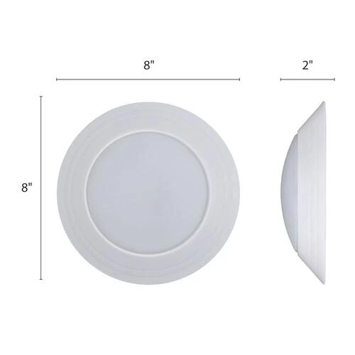 Discount ⭐ Patriot Lighting® Gabbie White Integrated LED Flush Mount Ceiling Light - 6 Pack 🎉 8 Discount ⭐ Patriot Lighting® Gabbie White Integrated LED Flush Mount Ceiling Light - 6 Pack 🎉 - Image 6