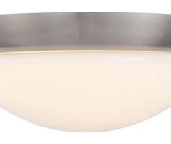 Best Pirce ⌛ Patriot Lighting® Glen Brushed Nickel LED Flush Mount Ceiling Light 2-Pack ⭐ 11 Best Pirce ⌛ Patriot Lighting® Glen Brushed Nickel LED Flush Mount Ceiling Light 2-Pack ⭐ -Patriot Light Store 3514743 P RS AP