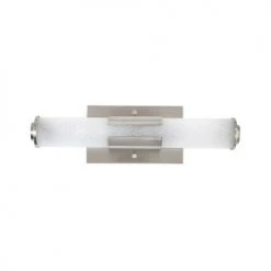 Discount 👍 Patriot Lighting® Trent LED Nickel Vanity Light 👍