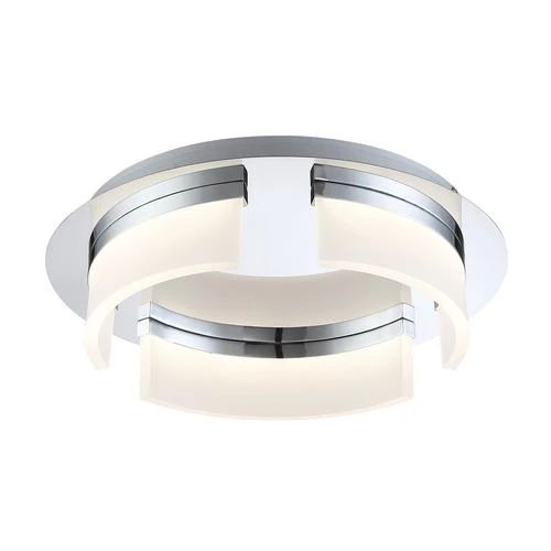 Brand new 👏 Patriot Lighting® Selah Chrome Integrated LED Flush Mount Ceiling Light ❤️ 3 Brand new 👏 Patriot Lighting® Selah Chrome Integrated LED Flush Mount Ceiling Light ❤️