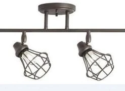 Hot Sale 😉 Patriot Lighting® Boski Oil-Rubbed Bronze 4-Light Flush Mount Ceiling Light ✨