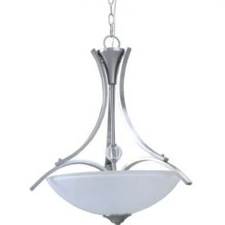 Discount ✨ Patriot Lighting® Chantelle 3 Light Satin Nickel Pendant 🛒