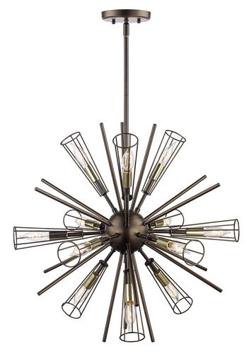 Wholesale ❤️ Patriot Lighting® Sulien Bronze 12 Light Pendant Light 👍 3 Wholesale ❤️ Patriot Lighting® Sulien Bronze 12 Light Pendant Light 👍