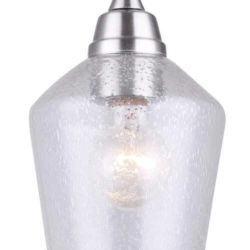 New 🔔 Patriot Lighting® Caylon Brushed Nickel 1 Light Pendant 👏 4 New 🔔 Patriot Lighting® Caylon Brushed Nickel 1 Light Pendant 👏 - Image 2