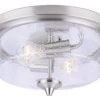 Top 10 🥰 Patriot Lighting® Caylon Brushed Nickel 2-Light Flush Mount Ceiling Light 👏 -Patriot Light Store 3518336