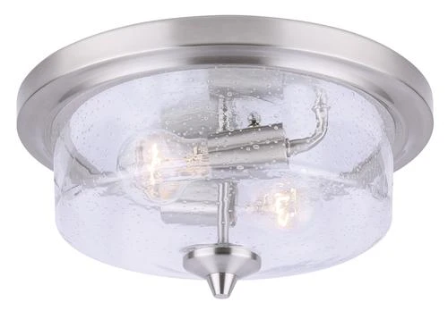 Top 10 🥰 Patriot Lighting® Caylon Brushed Nickel 2-Light Flush Mount Ceiling Light 👏 3 Top 10 🥰 Patriot Lighting® Caylon Brushed Nickel 2-Light Flush Mount Ceiling Light 👏