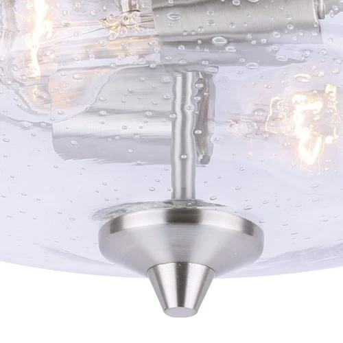 Top 10 🥰 Patriot Lighting® Caylon Brushed Nickel 2-Light Flush Mount Ceiling Light 👏 4 Top 10 🥰 Patriot Lighting® Caylon Brushed Nickel 2-Light Flush Mount Ceiling Light 👏 - Image 2