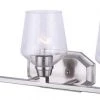 New 👏 Patriot Lighting® Caylon Brushed Nickel 3-Light Vanity Light 🔥 -Patriot Light Store 3518337