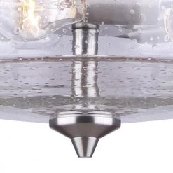 Best Sale 🌟 Patriot Lighting® Caylon Brushed Nickel 3 Light Pendant 🌟 -Patriot Light Store 3518338 detail