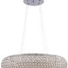 Budget 👏 Patriot Lighting® Arya Chrome LED Pendant 🔔 -Patriot Light Store 3518351
