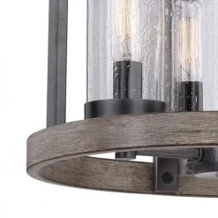 Best reviews of ❤️ Patriot Lighting® Elegant Home Brooklyn Natural Iron & Distressed Faux Wood 4-Light Pendant 🔥 11 Best reviews of ❤️ Patriot Lighting® Elegant Home Brooklyn Natural Iron & Distressed Faux Wood 4-Light Pendant 🔥 -Patriot Light Store 3518367 Alt3