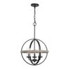 Best Pirce 👍 Patriot Lighting® Elegant Home Brooklyn Natural Iron & Distressed Faux Wood 3-Light Pendant ⭐ -Patriot Light Store 3518368 Master