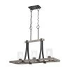 Flash Sale 👍 Patriot Lighting® Elegant Home Brooklyn Natural Iron & Distressed Faux Wood 3 Light Island Light 💯 -Patriot Light Store 3518370 Master