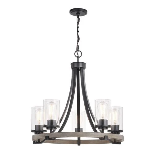Wholesale 🧨 Patriot Lighting® Elegant Home Brooklyn 5-Light Natural Iron & Distressed Faux Wood Chandelier 🔔 3 Wholesale 🧨 Patriot Lighting® Elegant Home Brooklyn 5-Light Natural Iron & Distressed Faux Wood Chandelier 🔔