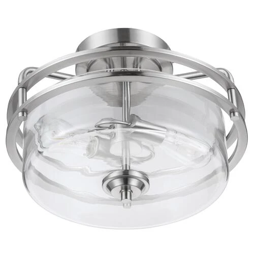 Wholesale ✔️ Patriot Lighting® Joska Brushed Nickel 2-Light Semi-Flush Mount Ceiling Light 🛒 3 Wholesale ✔️ Patriot Lighting® Joska Brushed Nickel 2-Light Semi-Flush Mount Ceiling Light 🛒