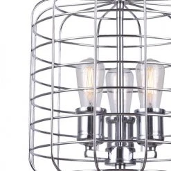 Deals 🤩 Patriot Lighting® Afton Chrome 3-Light Pendant 👏 -Patriot Light Store 3518446 DETAIL