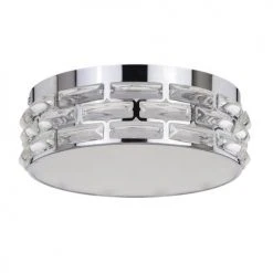 Hot Sale 🤩 Patriot Lighting® Elegant Home Weaver Integrated LED Flush Mount Ceiling Light ❤️ -Patriot Light Store 3518471 Alt1